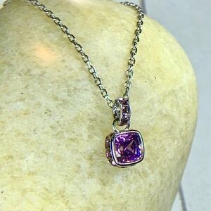$119 Swarovski February Birthstone Necklace